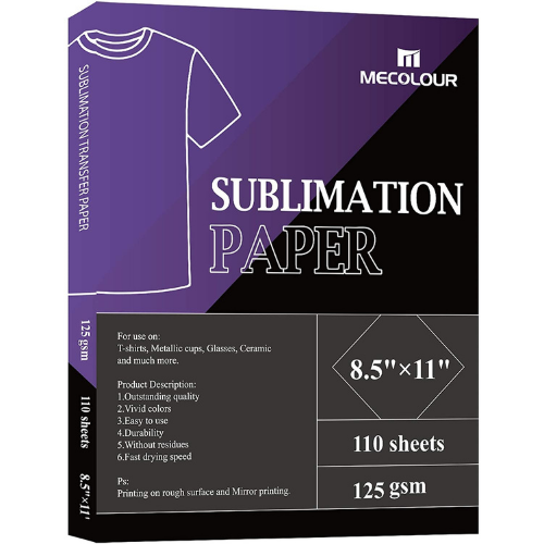 Mecolour Sublimation Paper - Ultrafdast 30 Seconds Drying Time
