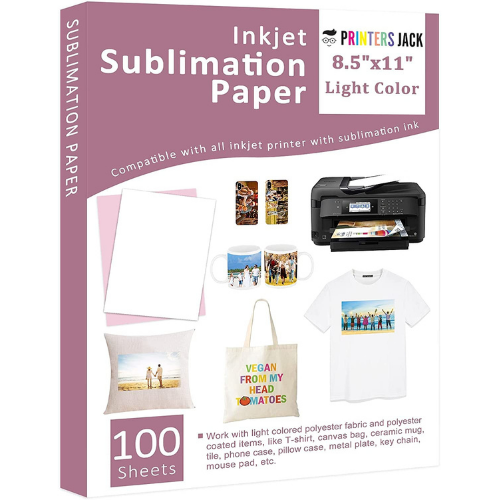 Printers Jack Sublimation Paper - 98% Ultra High Color Transfer Rate