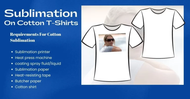 Sublimation Printing On Cotton T-Shirts With Complete Guide and 7 FAQs