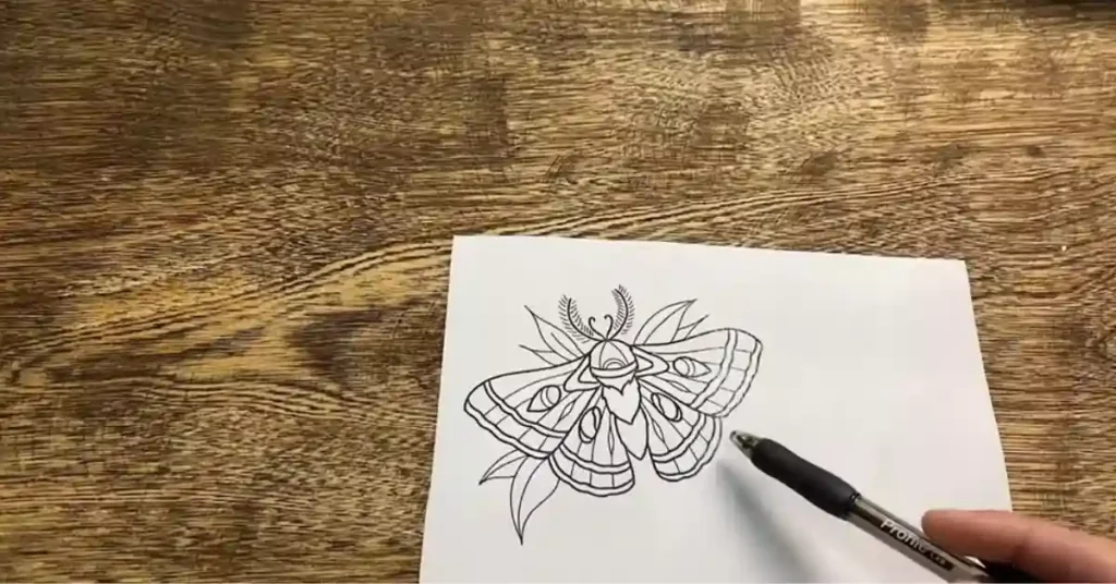 Create your tattoo design in pencil