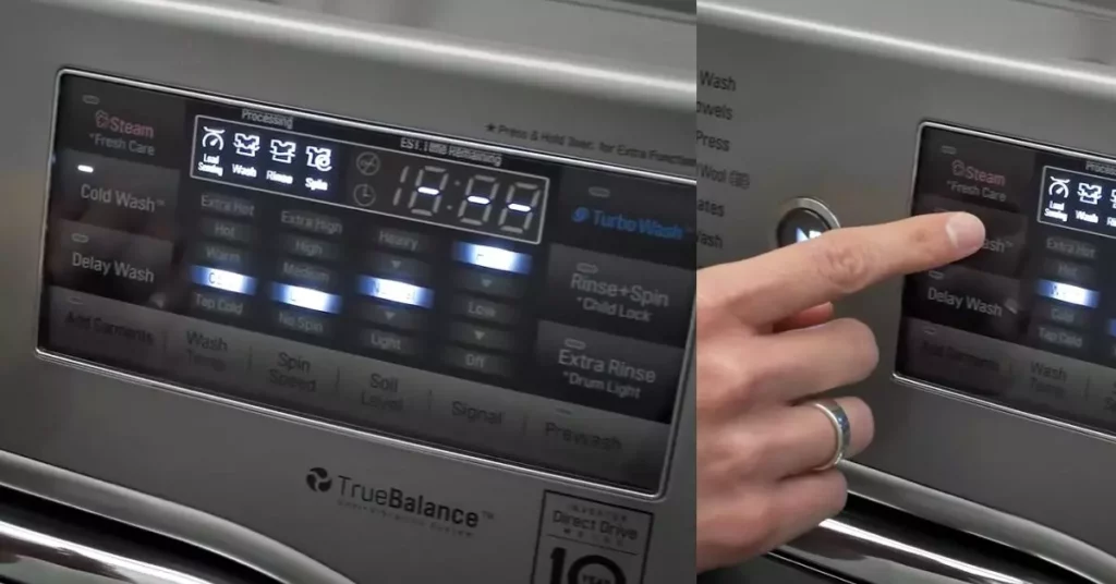 Set the Washer on Cold Water Setting